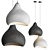 Modern Wabi Sabi Pendant Light 3D model small image 1