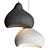 Modern Wabi Sabi Pendant Light 3D model small image 2