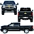 2024 Chevrolet Silverado High Country 3D model small image 2