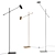 Sleek LED Task Floor Lamp 3D model small image 1