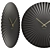 Karlsson Sensu Wall Clock: Modern Design 3D model small image 2