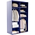 M Trio Wardrobe Closet Cabinet 3D model small image 1