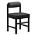 The TK Upholstered Dining Chair 3D model small image 1