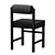 The TK Upholstered Dining Chair 3D model small image 2