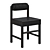 The TK Upholstered Dining Chair 3D model small image 6