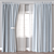 Multi-Format 3D Curtain Model 3D model small image 1