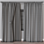 Multi-Format 3D Curtain Model 3D model small image 4