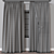 Modern Curtain Render Models 821 3D model small image 4