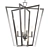 Franz Geometric Chandelier Silver 3D model small image 2