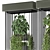  Metal Box Hanging Plants Set 3D model small image 3