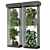  Metal Box Hanging Plants Set 3D model small image 6