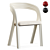 Modern Axel Enthoven Dining Chair 3D model small image 1