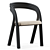 Modern Axel Enthoven Dining Chair 3D model small image 4