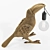 Tropical Toucan Table Lamp 3D model small image 3