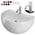 FALPER Bowl Washbasin Set 3D model small image 5