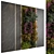 Blossom Vertical Garden Wall Art 3D model small image 1