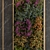 Blossom Vertical Garden Wall Art 3D model small image 4