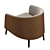 Jackie Konyshev Armchair 3D model small image 5
