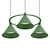 Sleek Modern Pendant Lighting 3D model small image 1