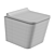 AQUAme AQM2004 Wall-Hung Toilet 3D model small image 4