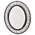 Modern Wall Mirror 575962 3D model small image 1