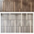 Natural Wood Wall Panel 086 3D model small image 2