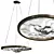 Marco Piva Acqua Pendant Light 3D model small image 1