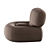 Contemporary Clavis Armchair Design 3D model small image 3