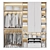 Modern Style Wardrobe Set PAX 3D model small image 3