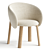 Modern Wood Chair by Miniforms 3D model small image 1