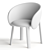 Modern Wood Chair by Miniforms 3D model small image 3