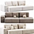 Modern Sofa ARTIPIECES CUPEN 3D model small image 1