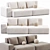 Modern Sofa ARTIPIECES CUPEN 3D model small image 3