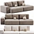 Modern Sofa ARTIPIECES CUPEN 3D model small image 4