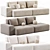 Modern Sofa ARTIPIECES CUPEN 3D model small image 5