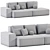 Modern Sofa ARTIPIECES CUPEN 3D model small image 6