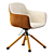 Modern Office Armchair CAP Romatti 3D model small image 1