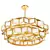 Gideon 6-Light Chandelier, 72cm Diameter 3D model small image 1