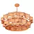 Gideon 6-Light Chandelier, 72cm Diameter 3D model small image 3