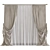 Structured Curtain Panel No.624 3D model small image 1