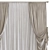 Structured Curtain Panel No.624 3D model small image 3