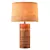 Elegant Wood Table Lamp 3D model small image 3