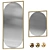 Amita Modern Full-Length Mirrors 3D model small image 1