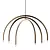  Arc Chandelier - Modern Elegance 3D model small image 2