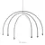  Arc Chandelier - Modern Elegance 3D model small image 7