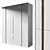 Sleek Modern Wardrobe 3D Model 3D model small image 2