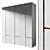 Modern Wardrobe Model 131 3D model small image 2