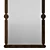 Tilley Large Wood Floor Mirror 3D model small image 4