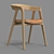 Modern Gaudi Chair with Turbosmoth 3D model small image 3