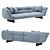 Modern Cloud Comfort Seating Solution 3D model small image 2